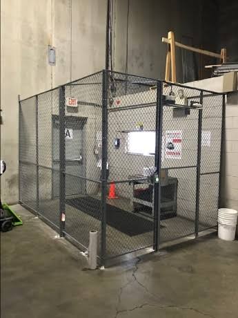 Warehouse Mesh Cage Office